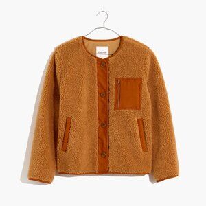 Madewell Sherpa Chestnut Jacket